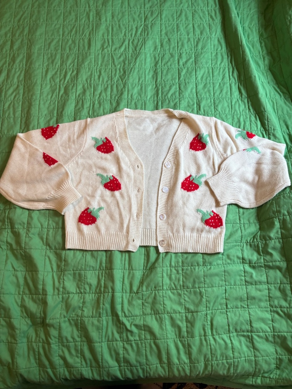 Strawberry Cardigan